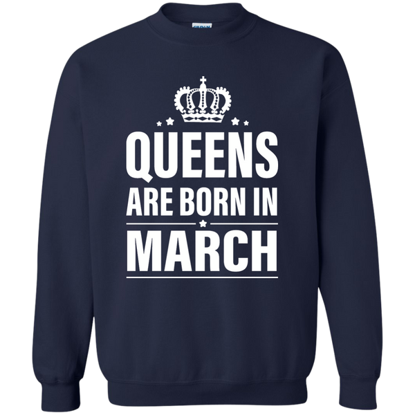 Queens Are Born in March Birthday Dress, Tank, Shirt - TeesGrab