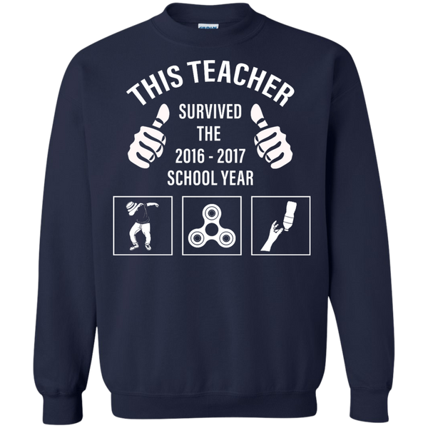 This Teacher survived the 2016 - 2017 school year Shirt, Hoodie, Tank - TeesGrab