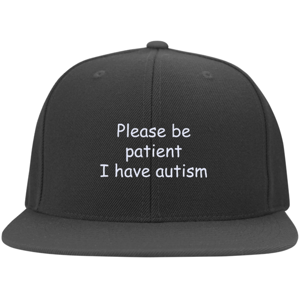 Please Be Patient I Have Autism Custom Hat, Cap - TeesGrab