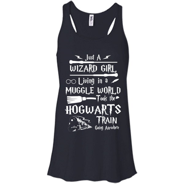Just A Wizard Girl Living in a Muggle World Shirt, Hoodie, Sweater - TeesGrab