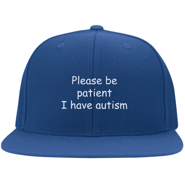 Please Be Patient I Have Autism Custom Hat, Cap - TeesGrab