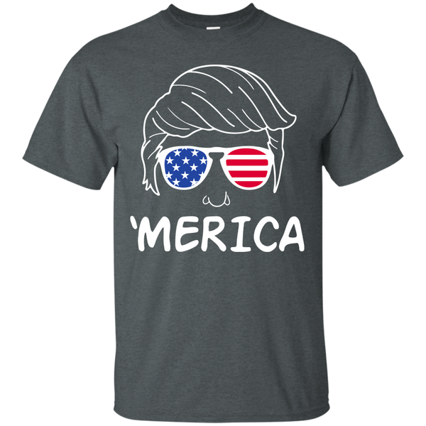 Donald Trump Merica Fourth Of July T-shirt, Hoodie, Tank - TeesGrab