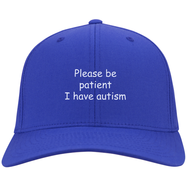 Please Be Patient I Have Autism Custom Hat, Cap - TeesGrab