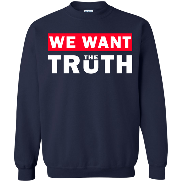 March For Truth: We want the truth shirt, hoodie, tank - TeesGrab