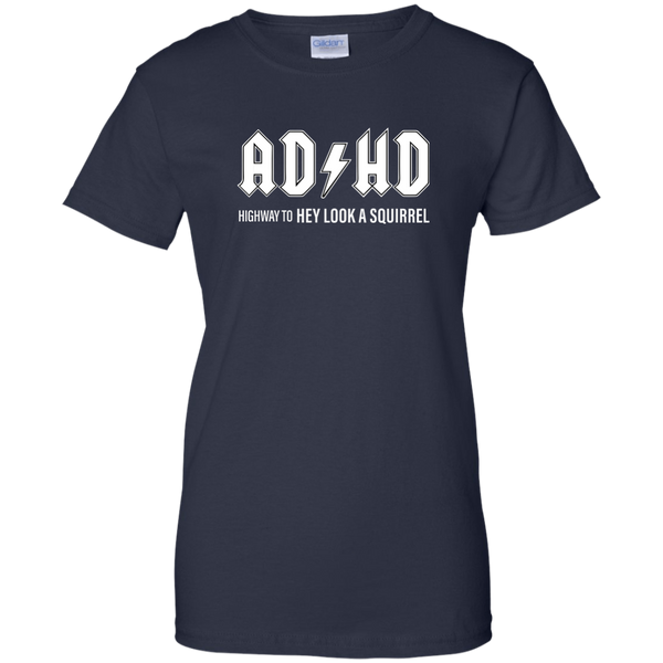ADHD highway to hey look a squirrel T-shirt, Hoodie, Tank - TeesGrab