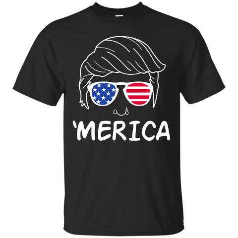 Donald Trump Merica Fourth Of July T-shirt, Hoodie, Tank - TeesGrab