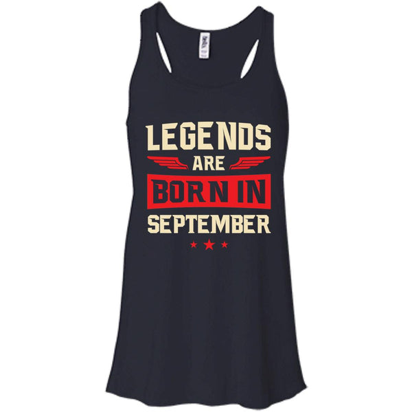 Legends Are Born in Septmber Shirt, Hoodie, Tank - TeesGrab